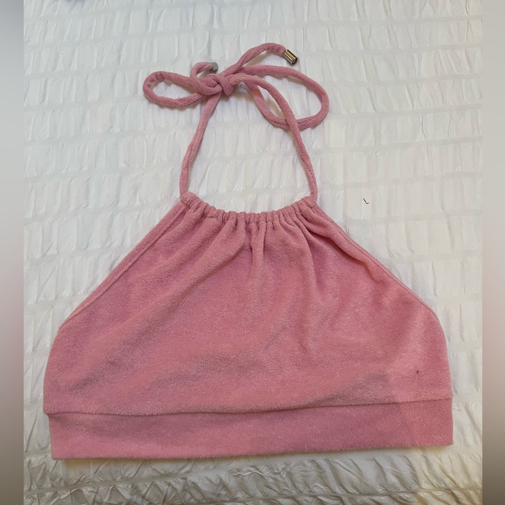 Pink Halter Top